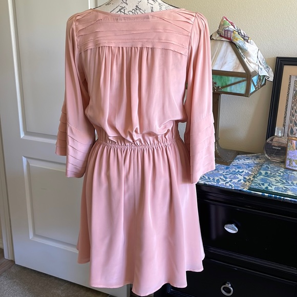 Boundary & Co. Silk Wide Sleeve Dress - Picture 4 of 9